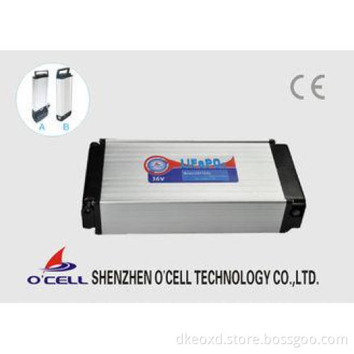 Large Capacity 36V10Ah Rechargeable LiFePO4 Battery Pack Fo